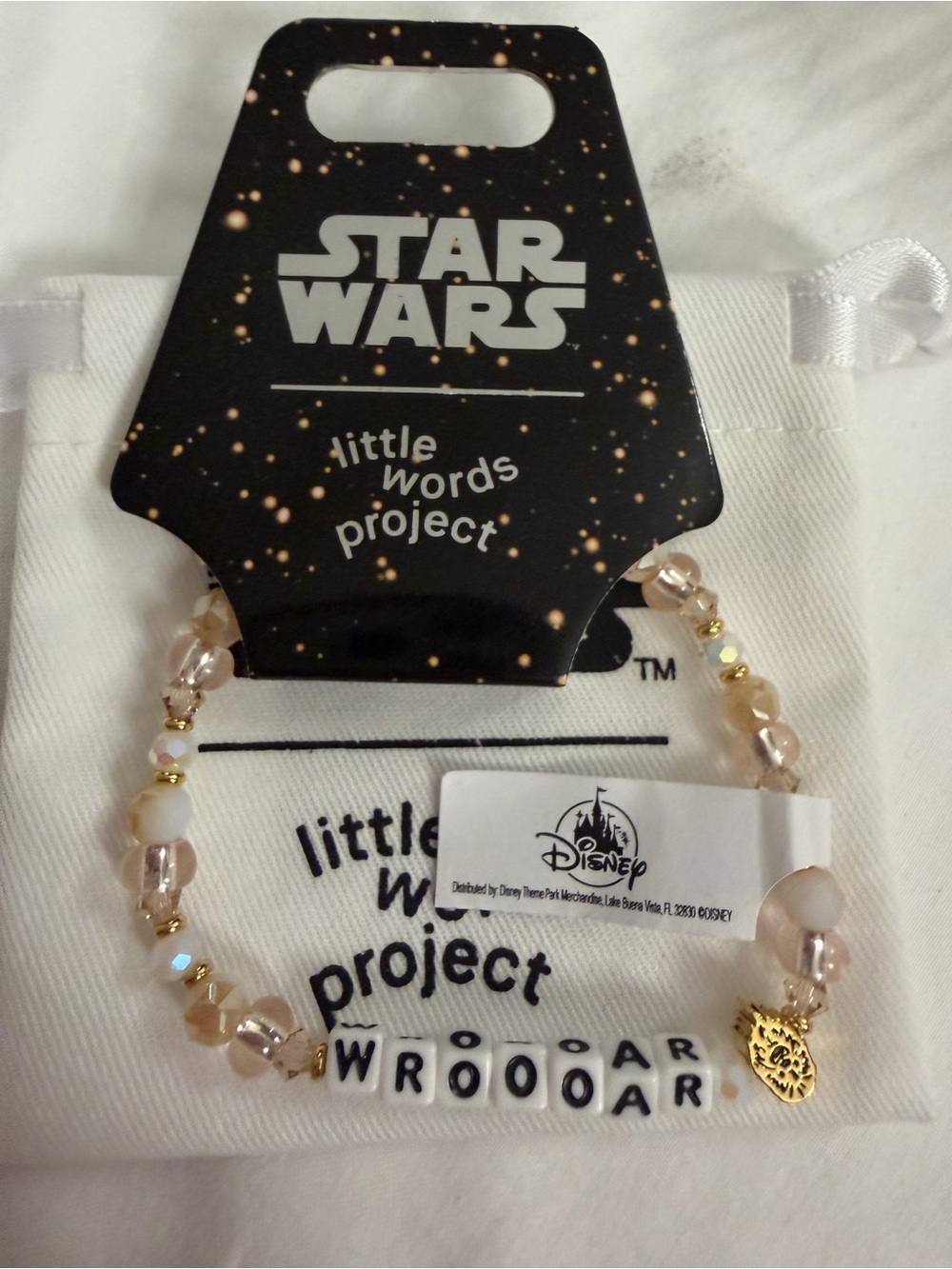 Star Wars little words project wrooar Beaded Bracelet